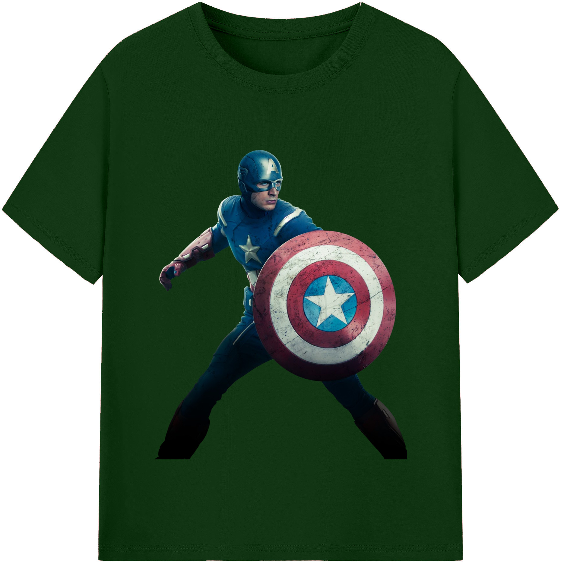 （画像用） アベンジャーズ The Avengers 綿100％半袖Tシャツ（フロントプリント）